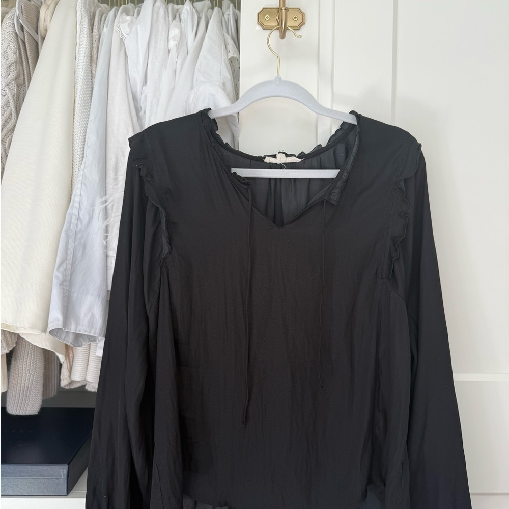 Chic Black Women's Blouse